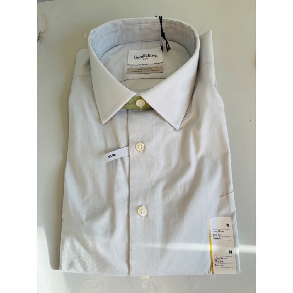 NWT Goodfellow & Co Mens Dress Shirt size M 15 -15.5 - Picture 3 of 6